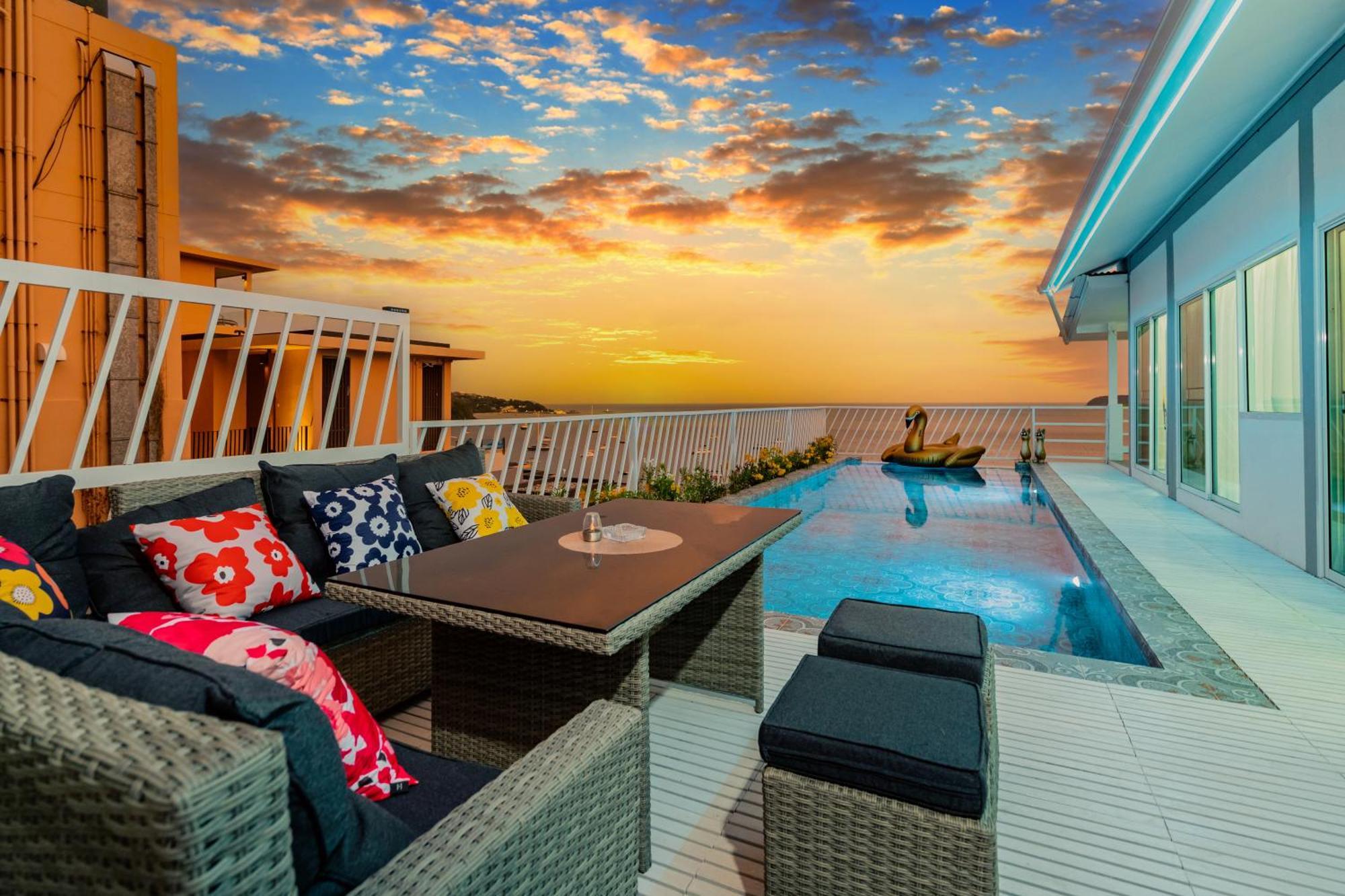 Mona Seaview Pool Villa Beach Front Aoyon Beach Ban Ao Makham Bagian luar foto