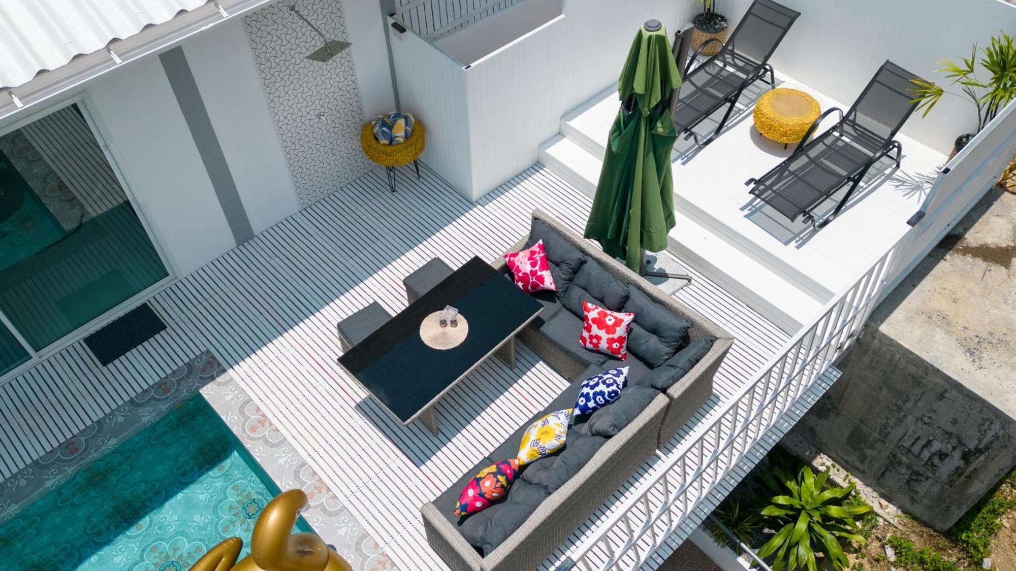 Mona Seaview Pool Villa Beach Front Aoyon Beach Ban Ao Makham Bagian luar foto