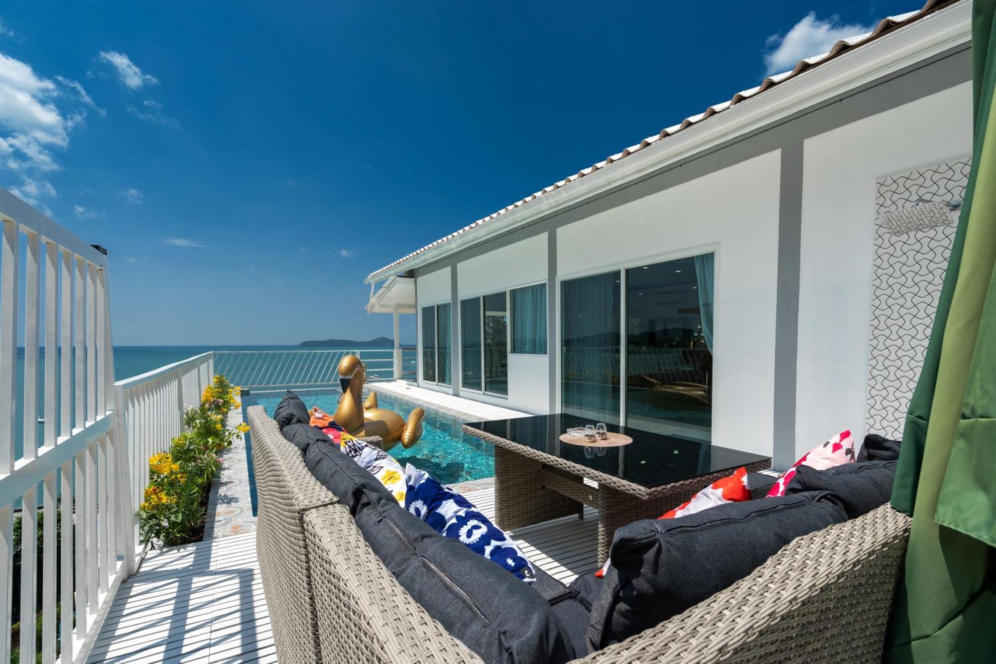 Mona Seaview Pool Villa Beach Front Aoyon Beach Ban Ao Makham Bagian luar foto