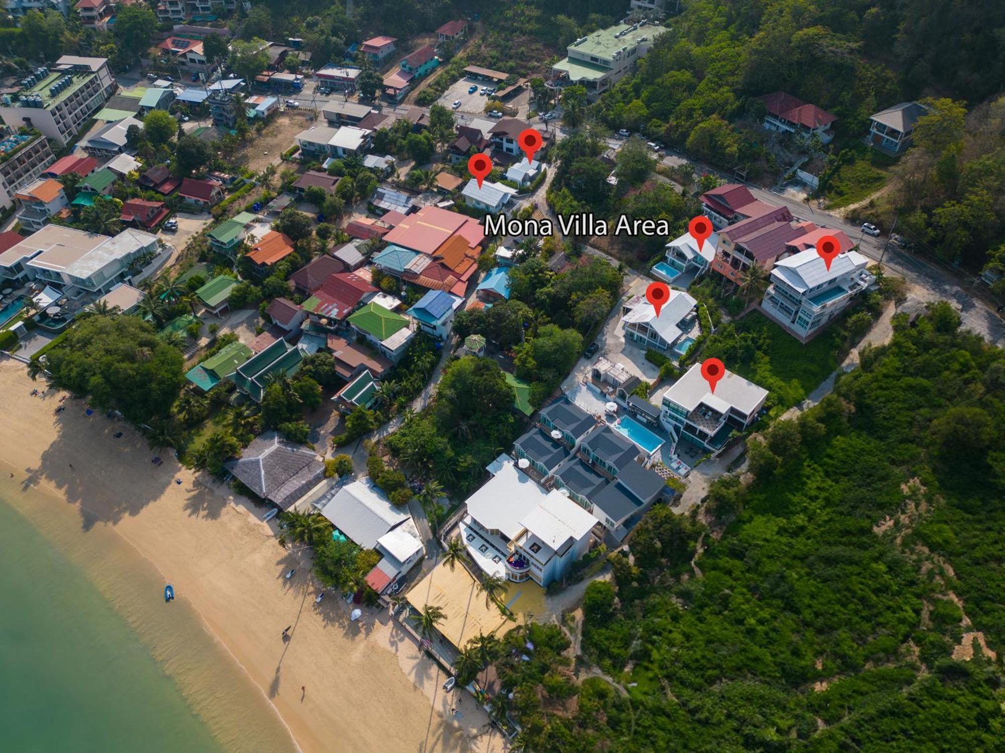 Mona Seaview Pool Villa Beach Front Aoyon Beach Ban Ao Makham Bagian luar foto
