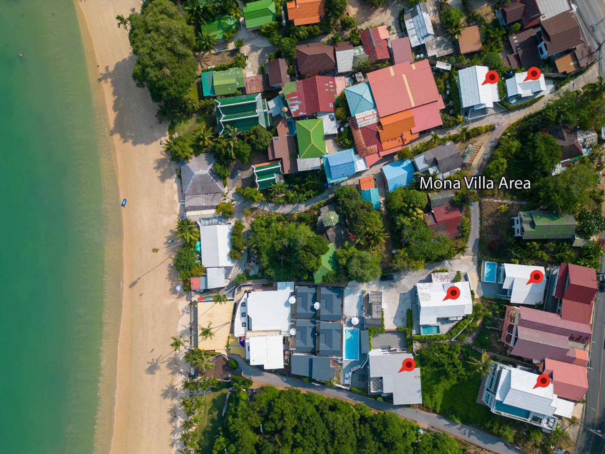Mona Seaview Pool Villa Beach Front Aoyon Beach Ban Ao Makham Bagian luar foto