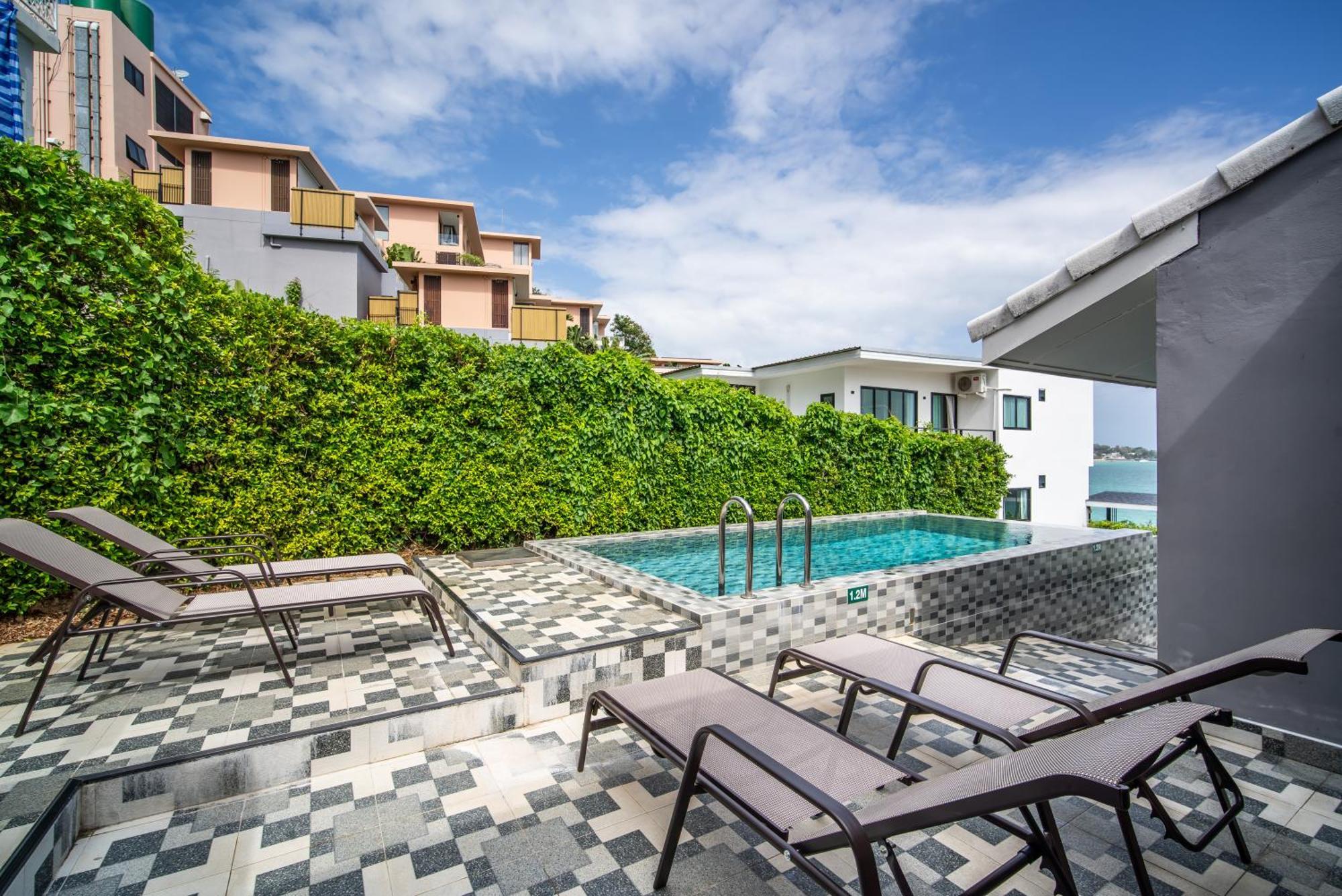 Mona Seaview Pool Villa Beach Front Aoyon Beach Ban Ao Makham Ruang foto