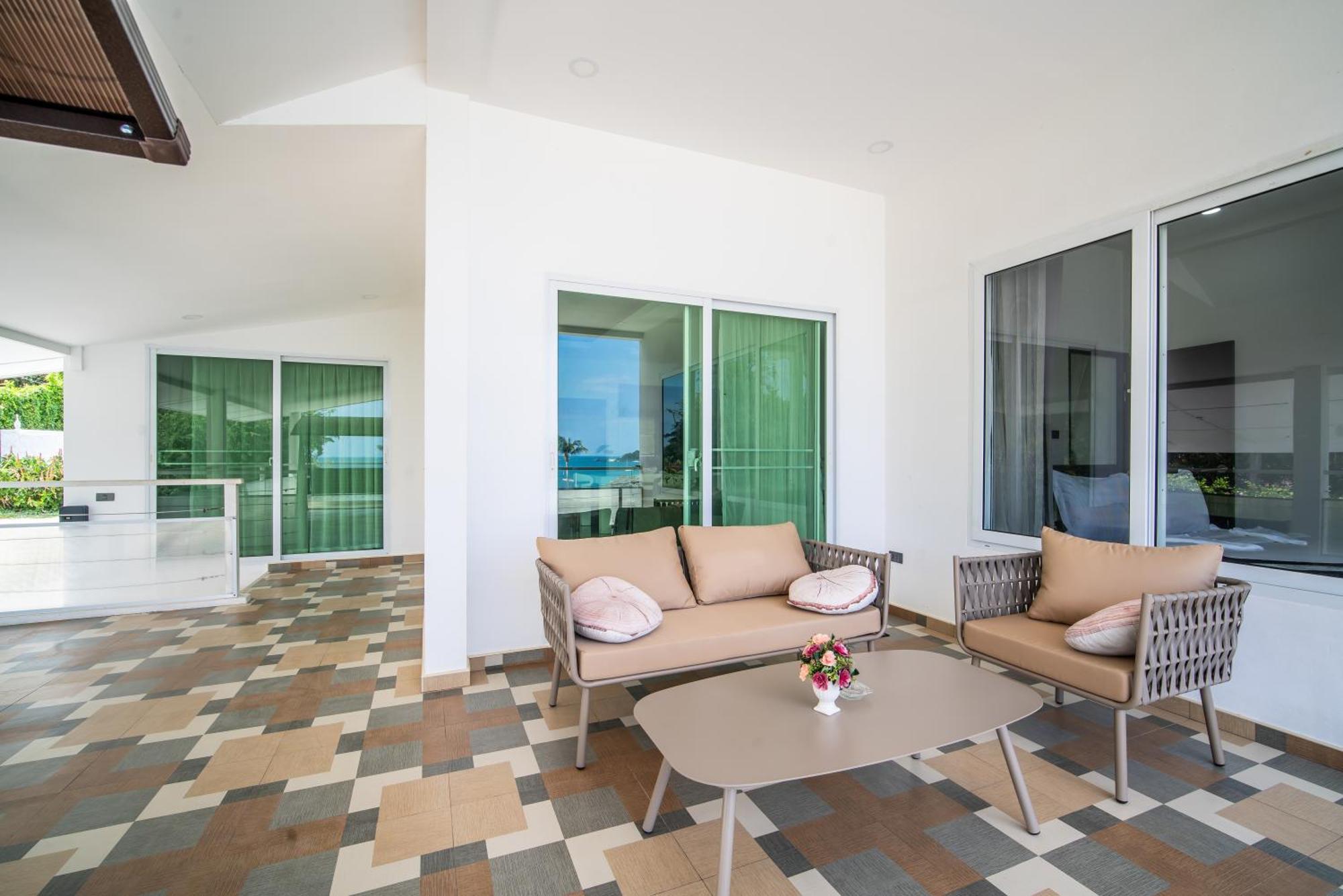 Mona Seaview Pool Villa Beach Front Aoyon Beach Ban Ao Makham Ruang foto