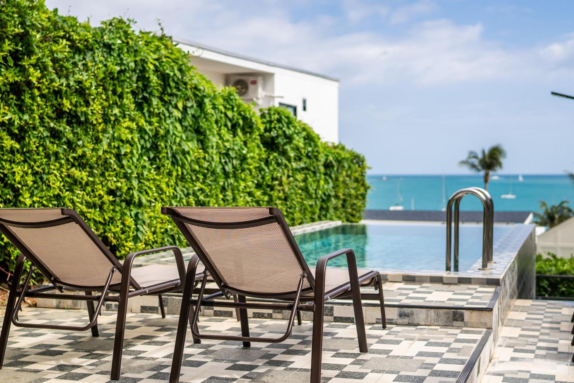 Mona Seaview Pool Villa Beach Front Aoyon Beach Ban Ao Makham Ruang foto