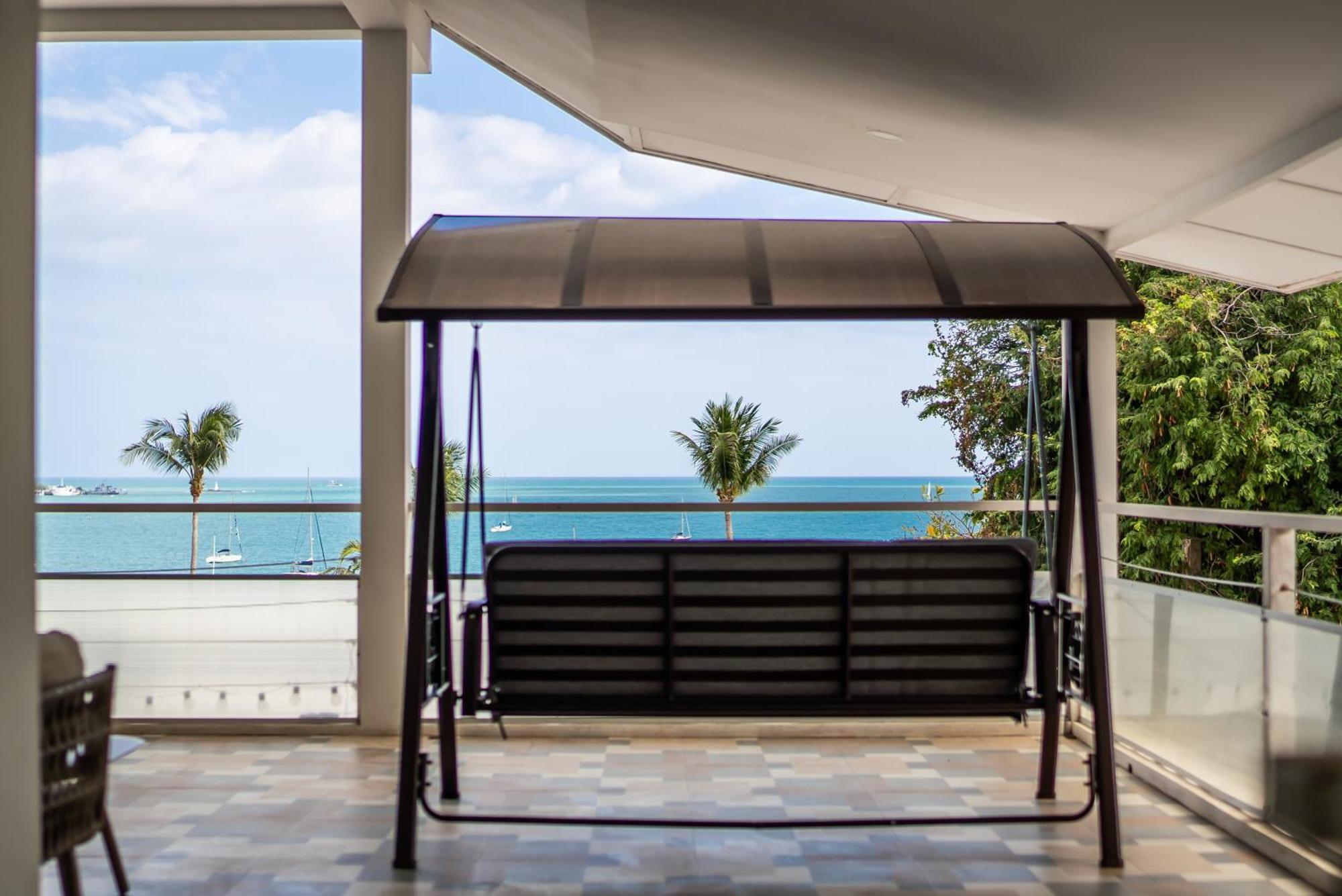 Mona Seaview Pool Villa Beach Front Aoyon Beach Ban Ao Makham Ruang foto