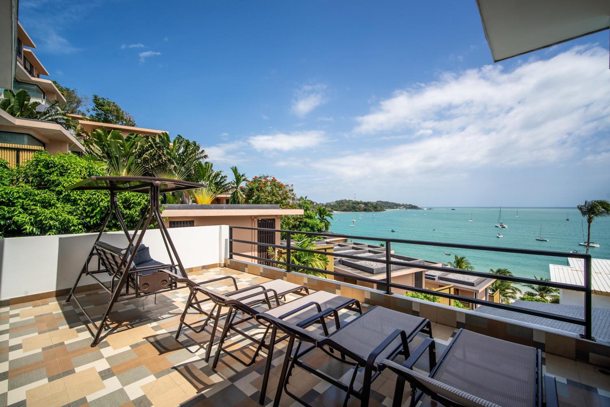 Mona Seaview Pool Villa Beach Front Aoyon Beach Ban Ao Makham Ruang foto