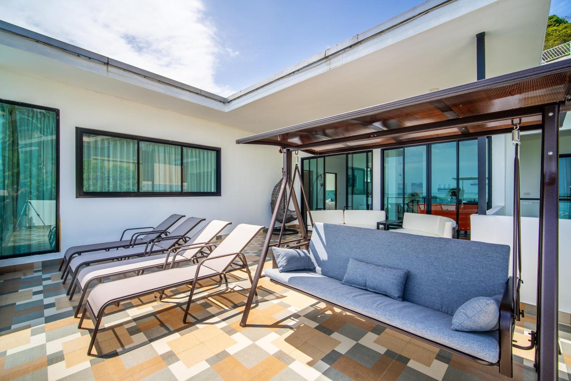 Mona Seaview Pool Villa Beach Front Aoyon Beach Ban Ao Makham Ruang foto