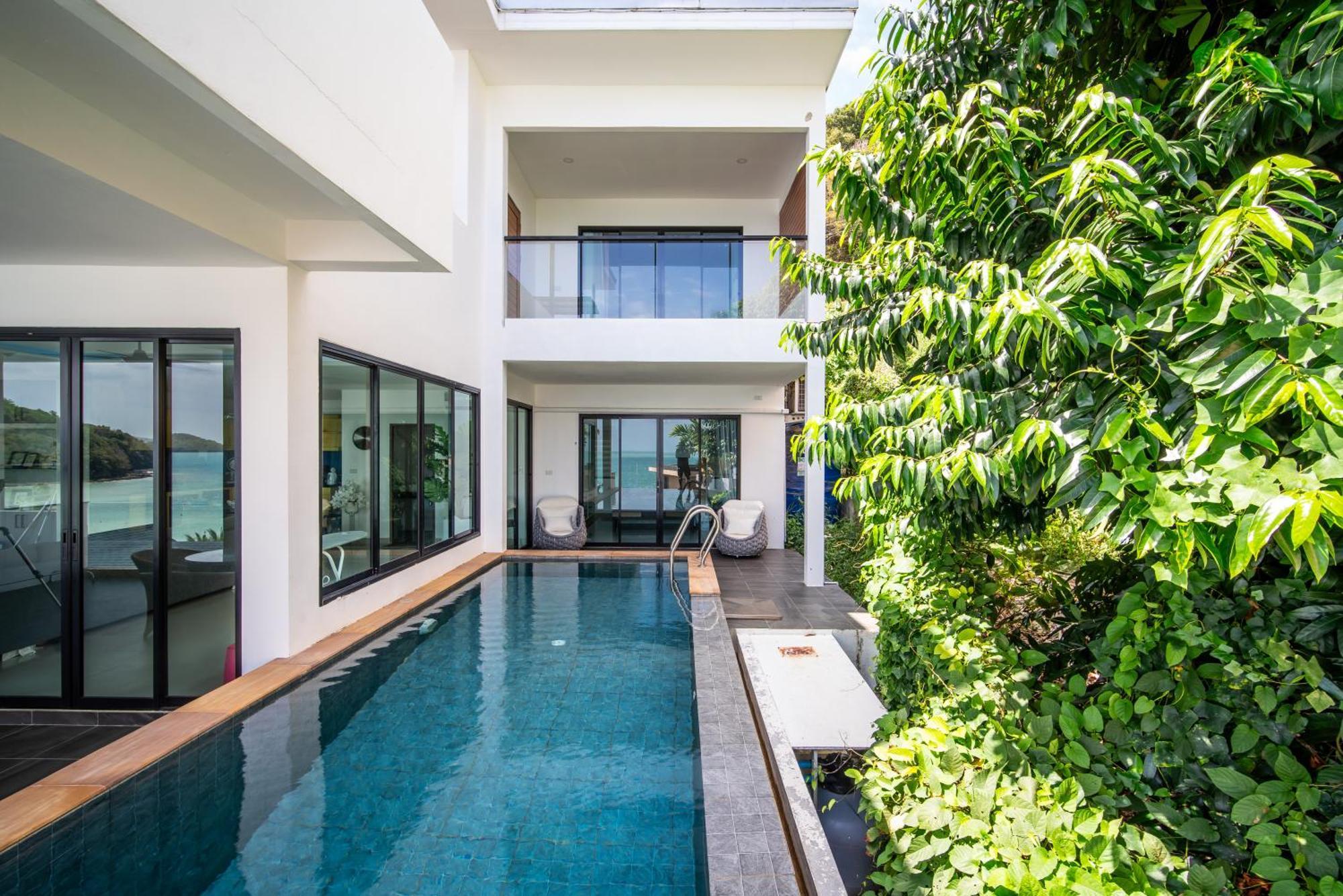 Mona Seaview Pool Villa Beach Front Aoyon Beach Ban Ao Makham Ruang foto