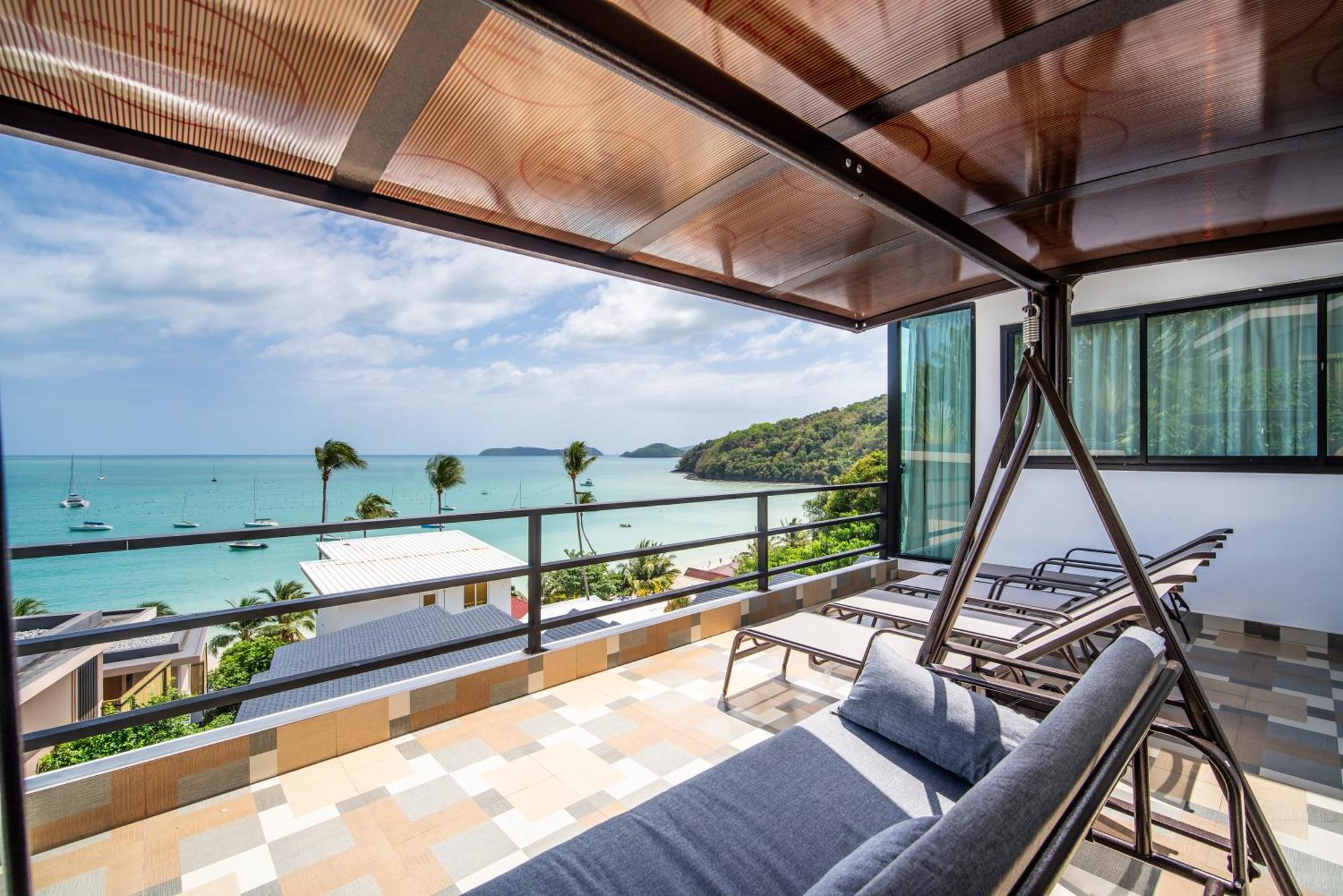 Mona Seaview Pool Villa Beach Front Aoyon Beach Ban Ao Makham Ruang foto