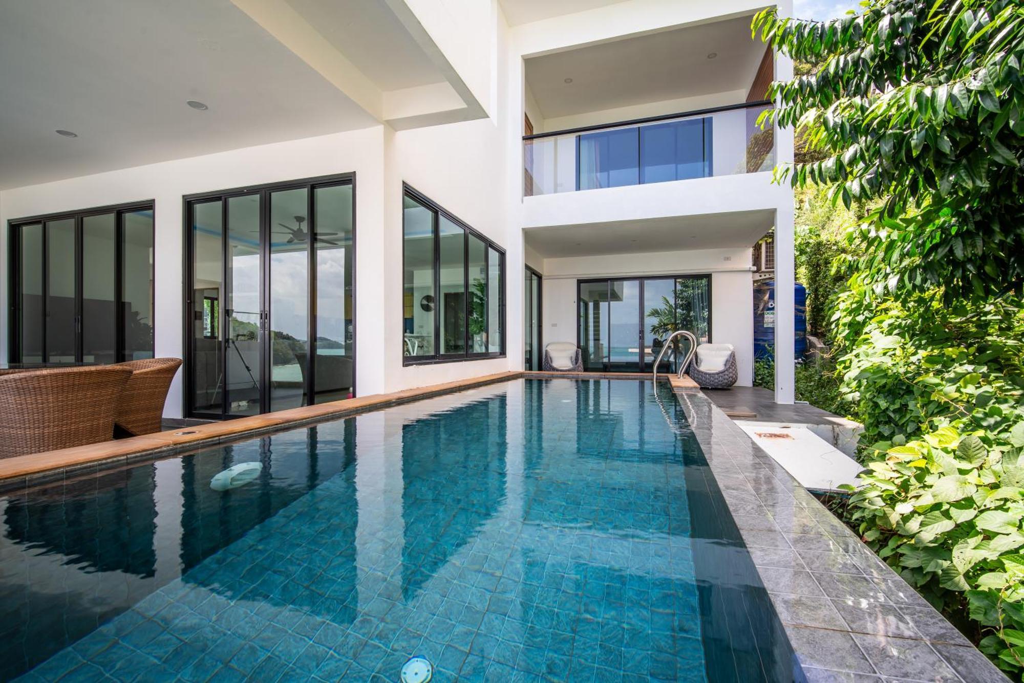 Mona Seaview Pool Villa Beach Front Aoyon Beach Ban Ao Makham Ruang foto