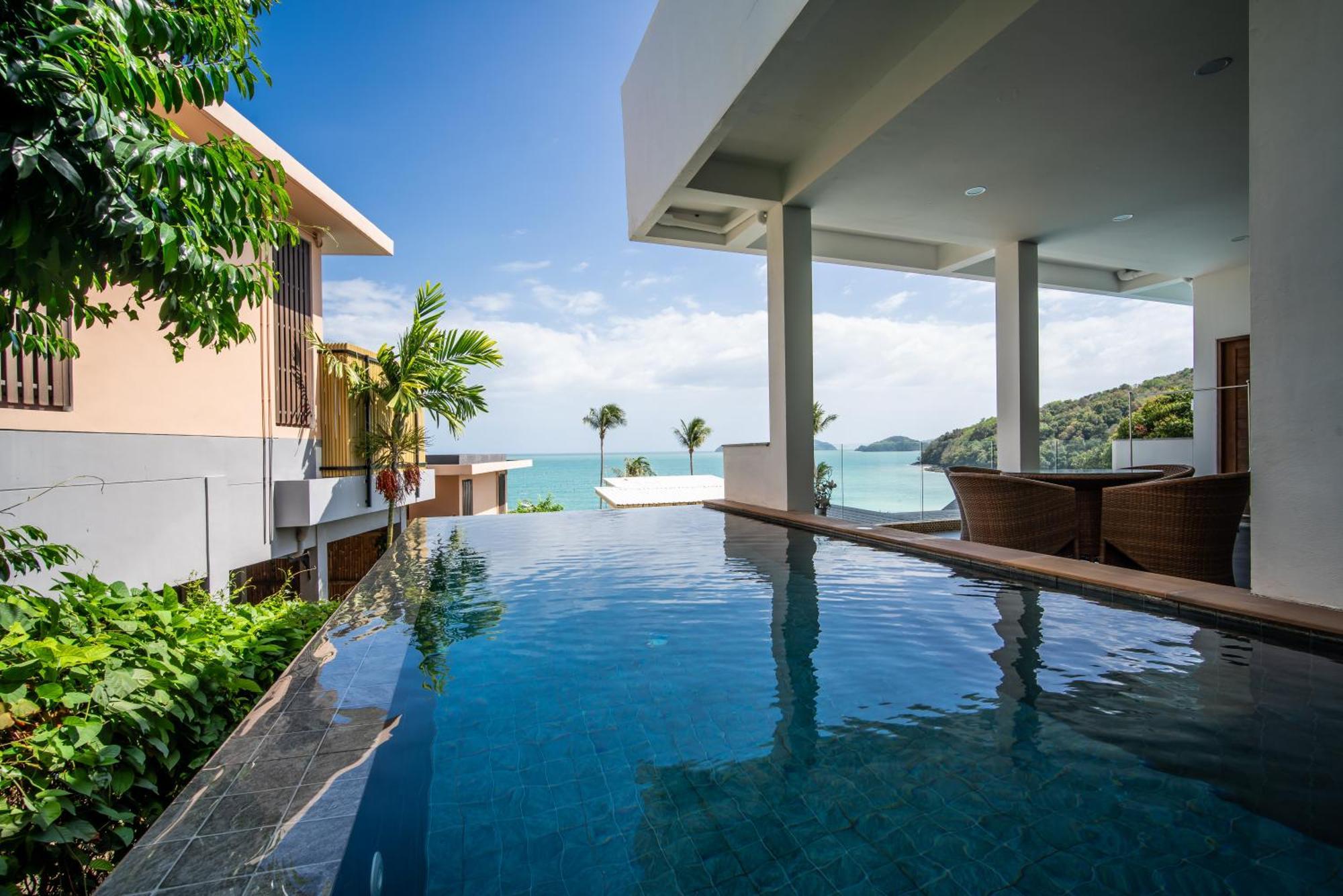 Mona Seaview Pool Villa Beach Front Aoyon Beach Ban Ao Makham Ruang foto
