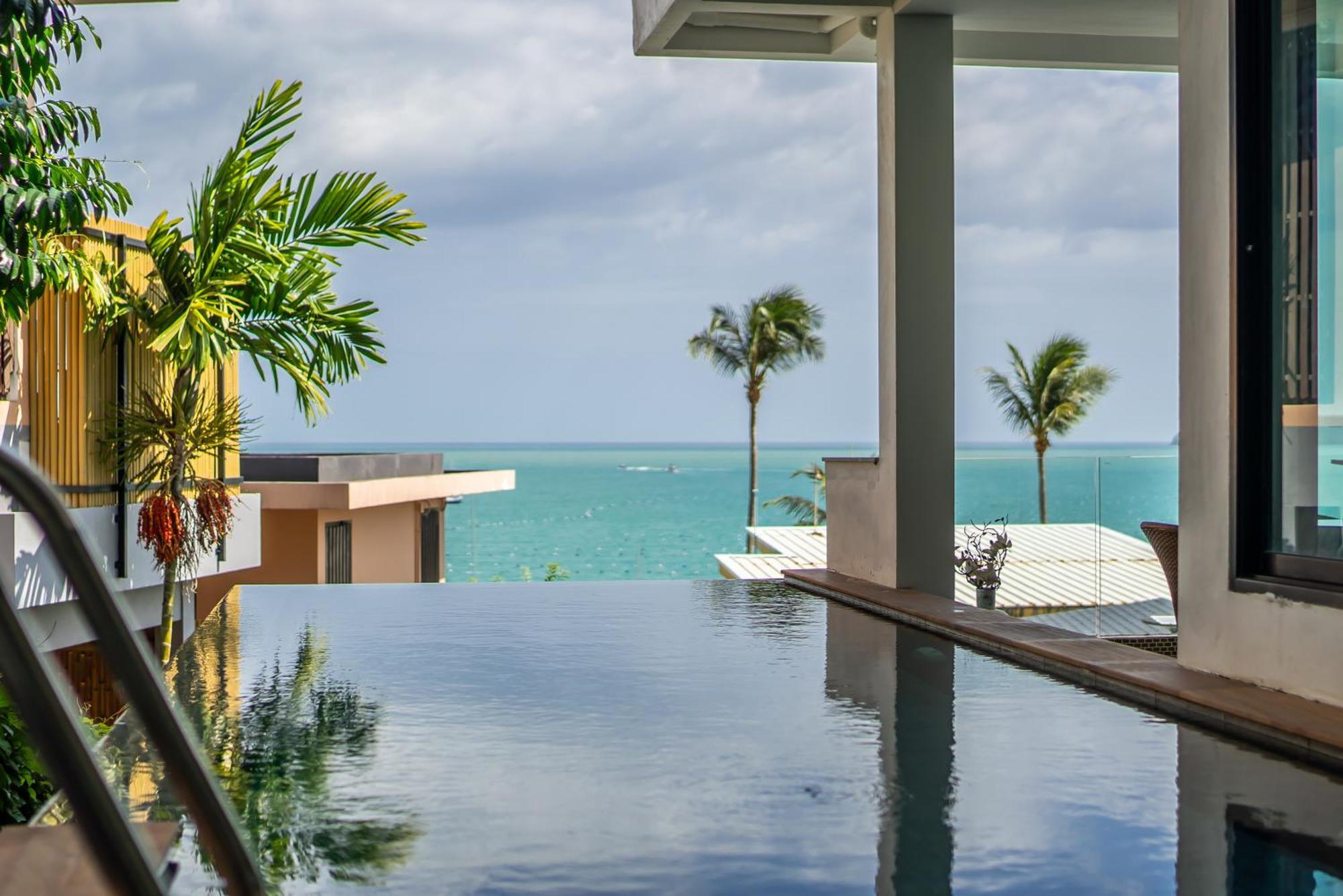 Mona Seaview Pool Villa Beach Front Aoyon Beach Ban Ao Makham Bagian luar foto