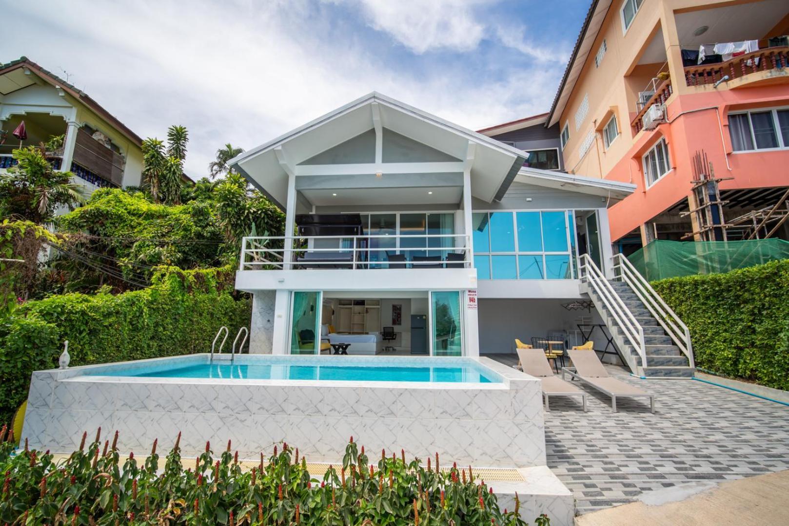 Mona Seaview Pool Villa Beach Front Aoyon Beach Ban Ao Makham Bagian luar foto